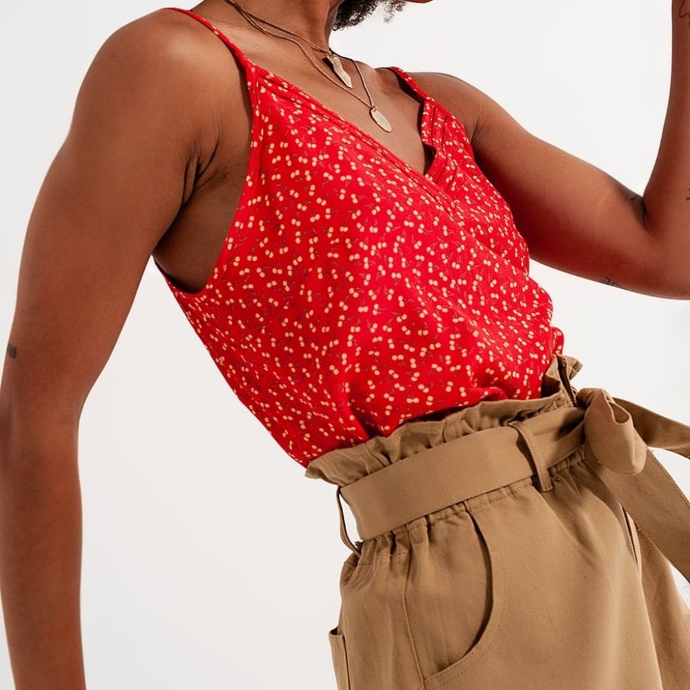 Cherry Top in Red